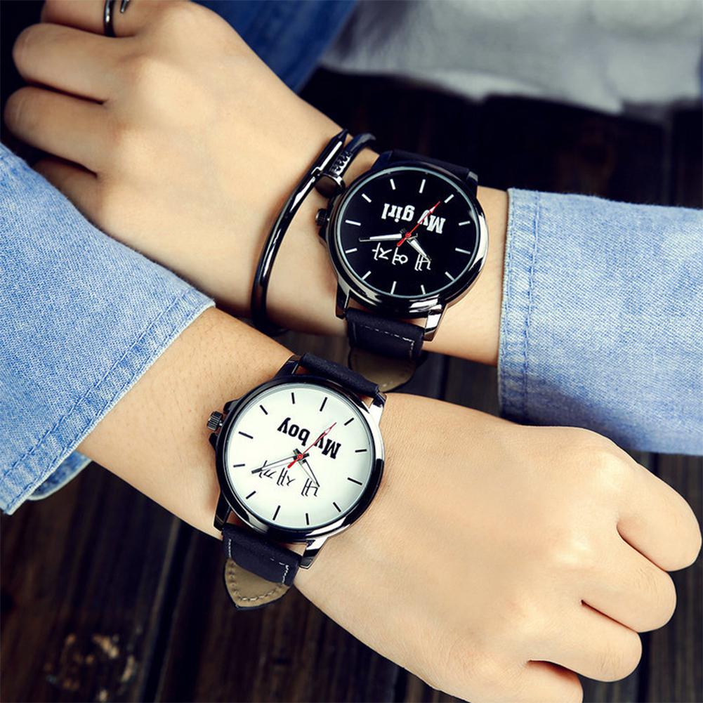Heritage Leather Couple’s Watch Set